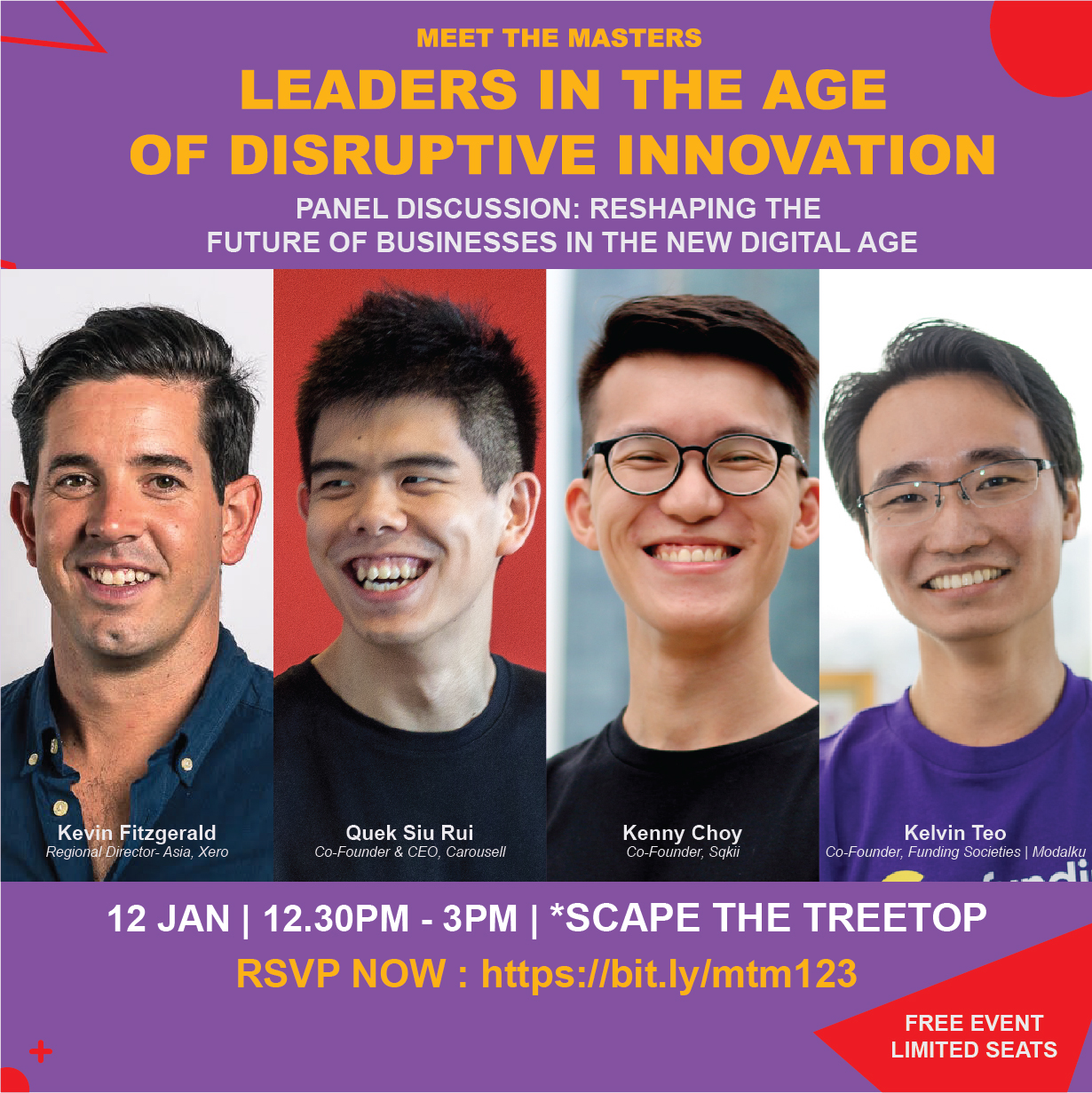 Meet the Masters: Leaders in the Age of Disruptive Innovation – *SCAPE Singapore – Dream It 